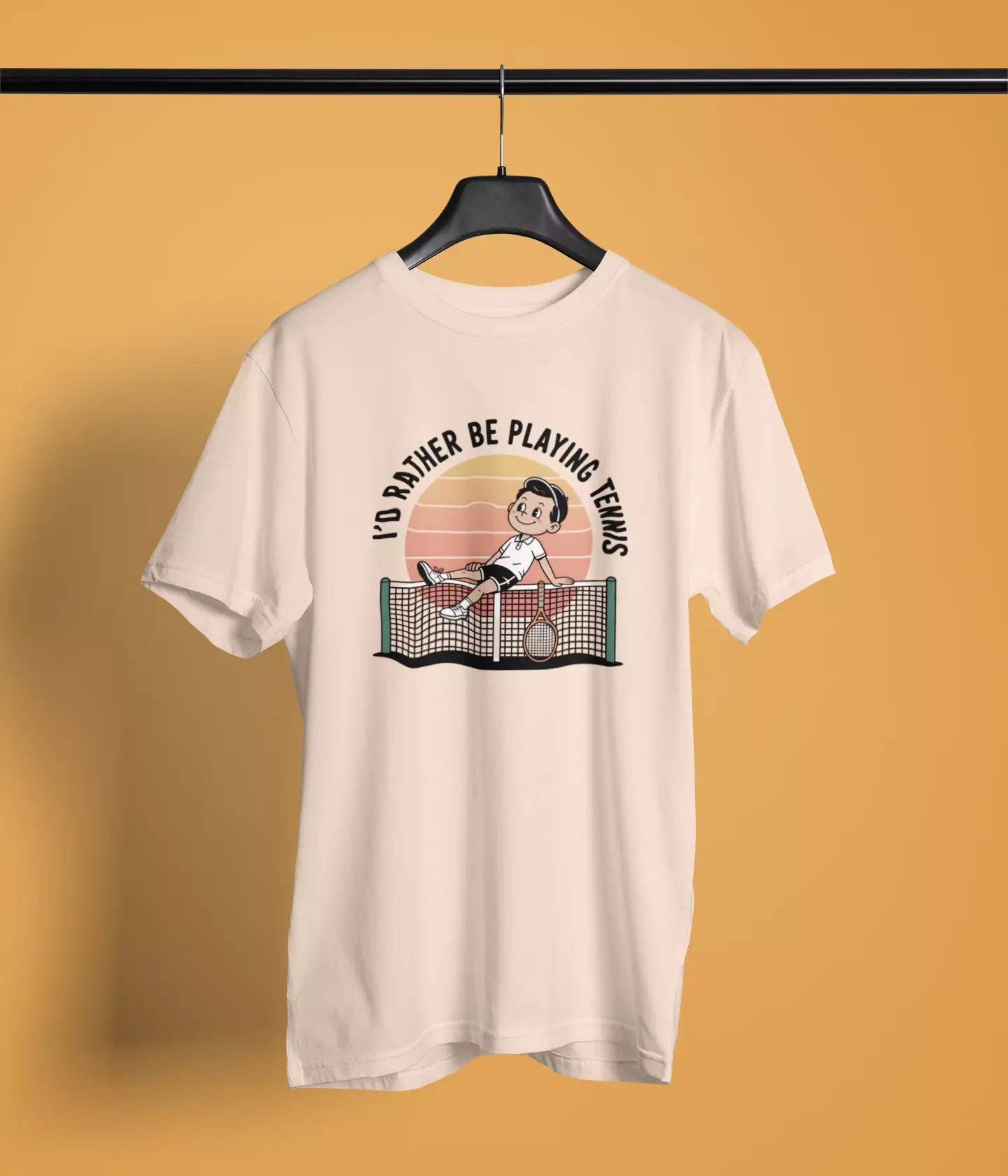 I'd rather be playing tennis - Tshirt