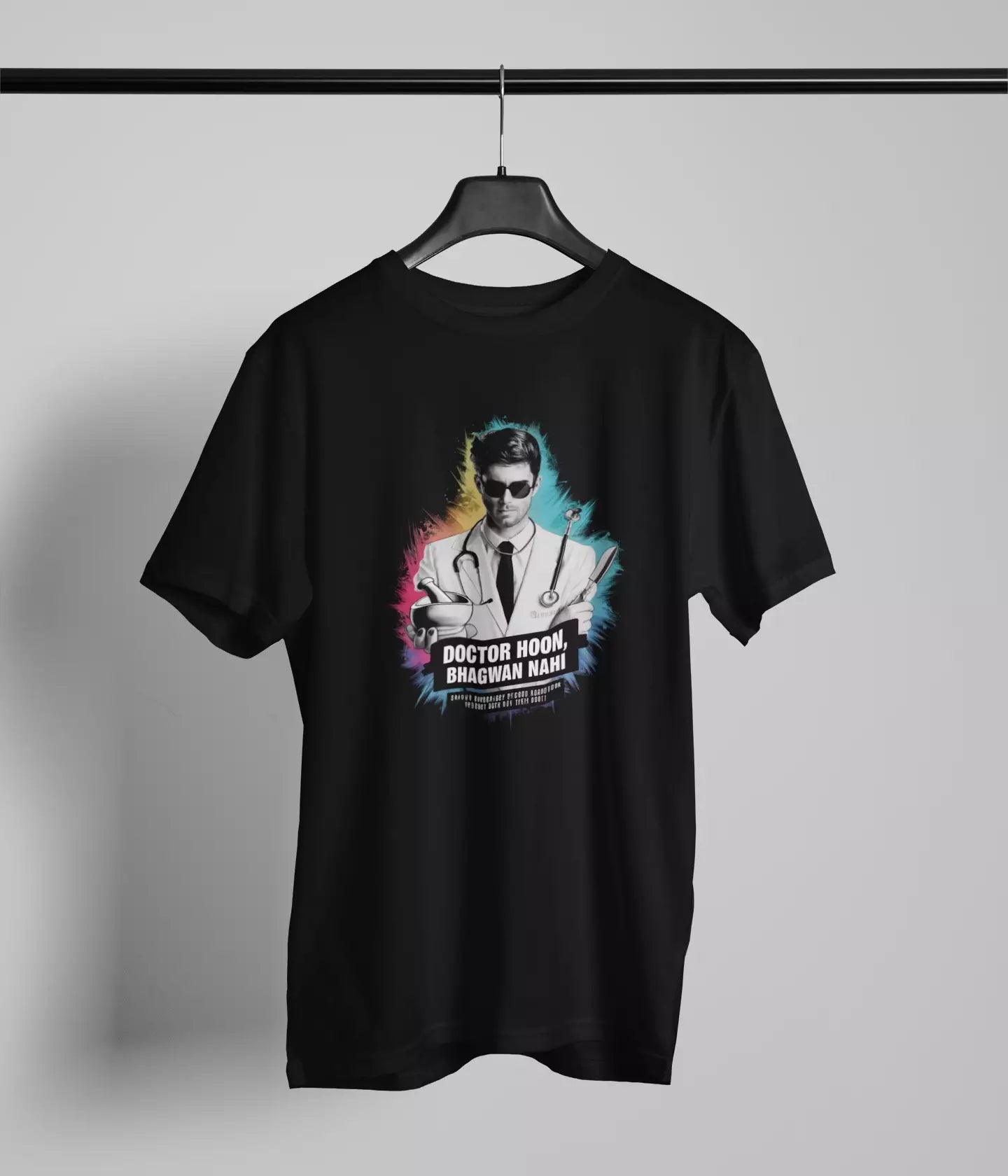 Doctor Hoon Bhagwan Nahi - Unisex Premium Tshirt