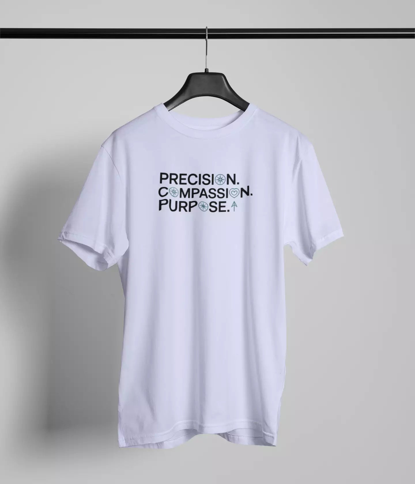 Precision compassion purpose Tshirt