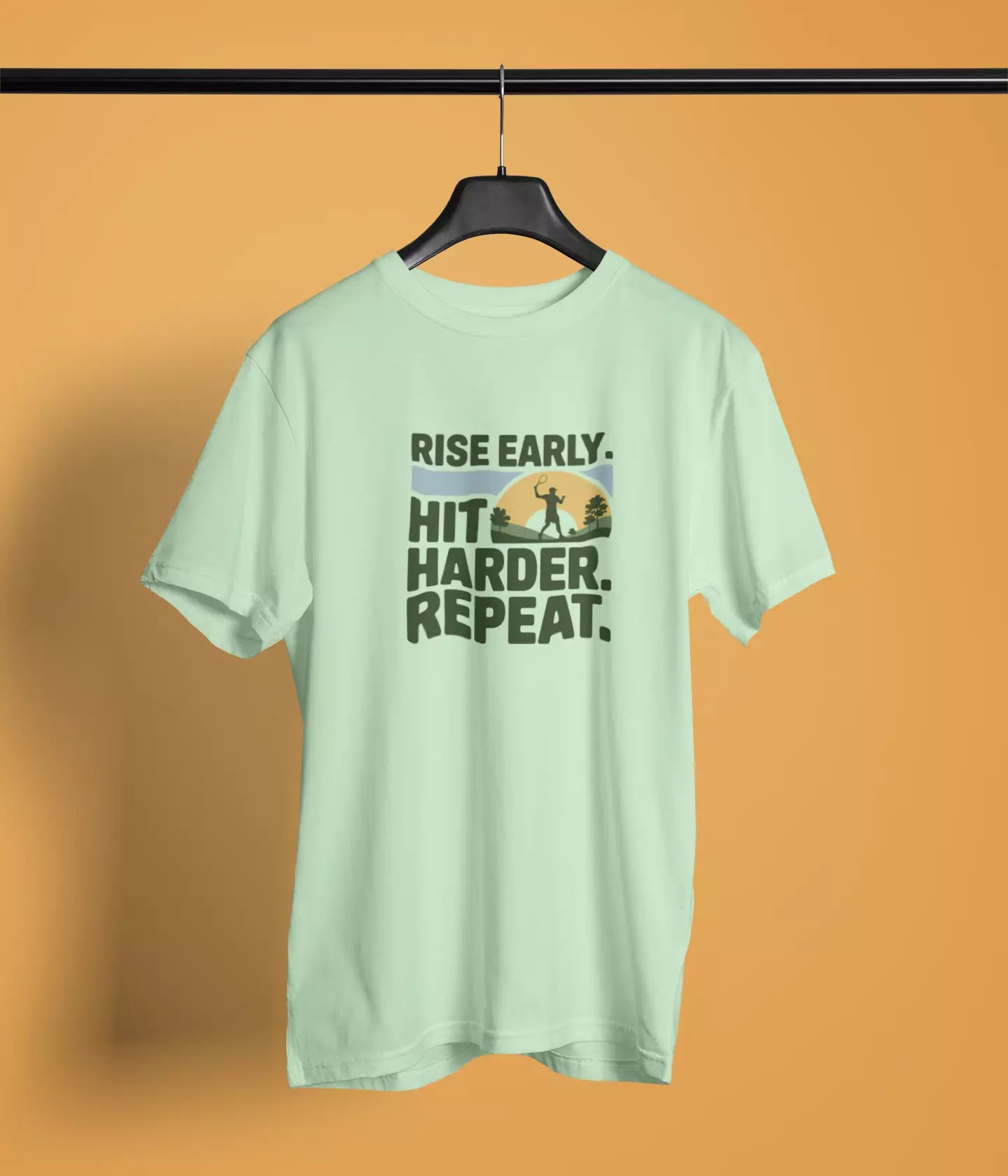 Rise early. Hit harder - Unisex Tshirt
