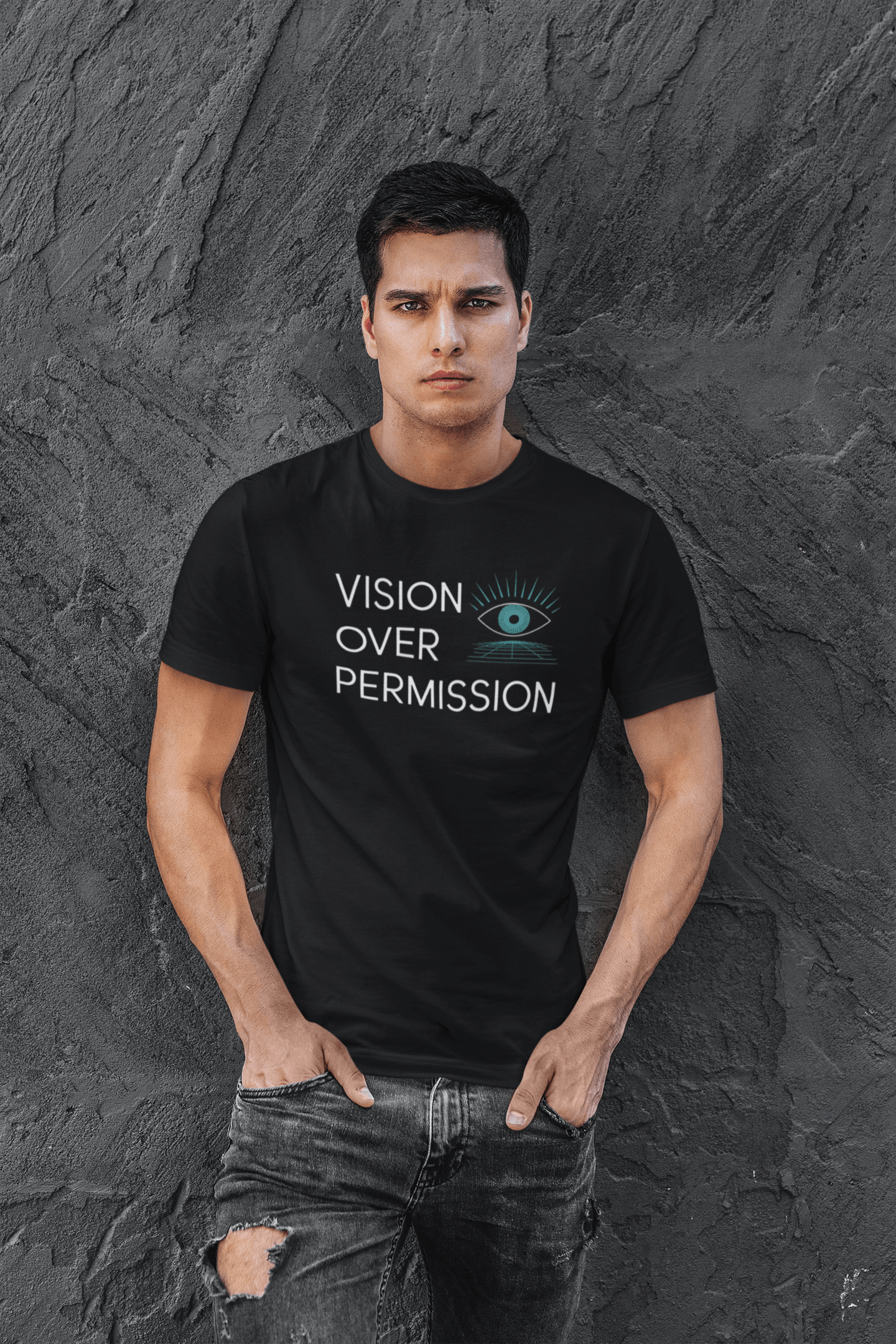 Vision Over Permission - Premium Unisex Tshirt