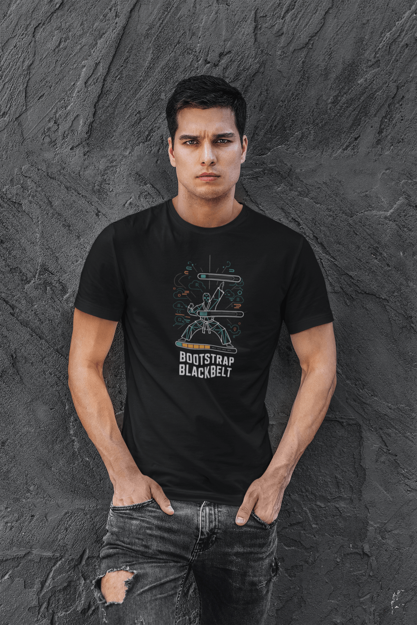 Bootstrap Blackbelt - Premium Unisex Tshirt