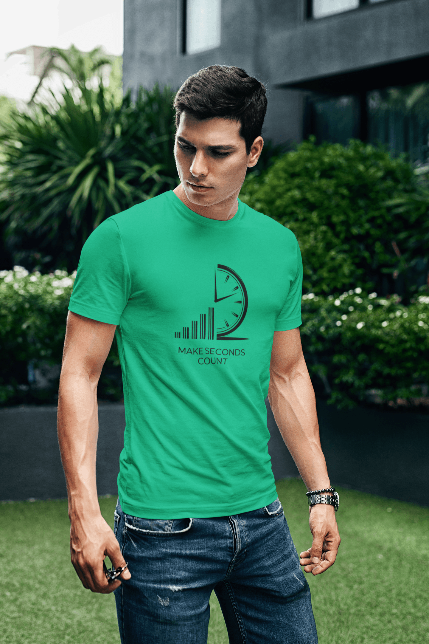Make Secounds Count - Premium Unisex Tshirt