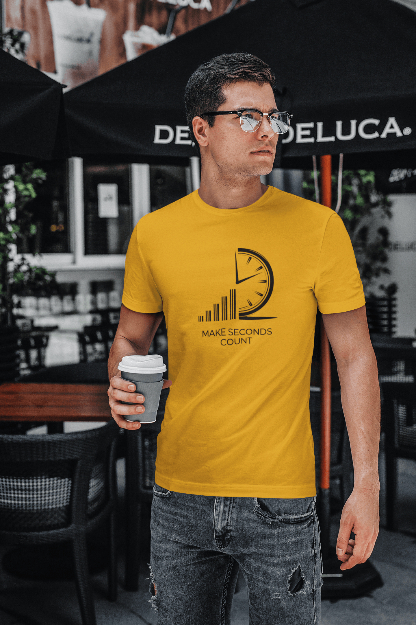 Make Secounds Count - Premium Unisex Tshirt