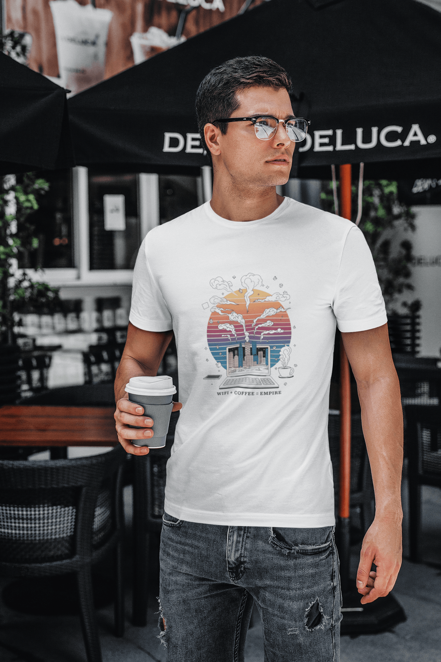 Wifi + Laptop = Empire - Premium Unisex Tshirt