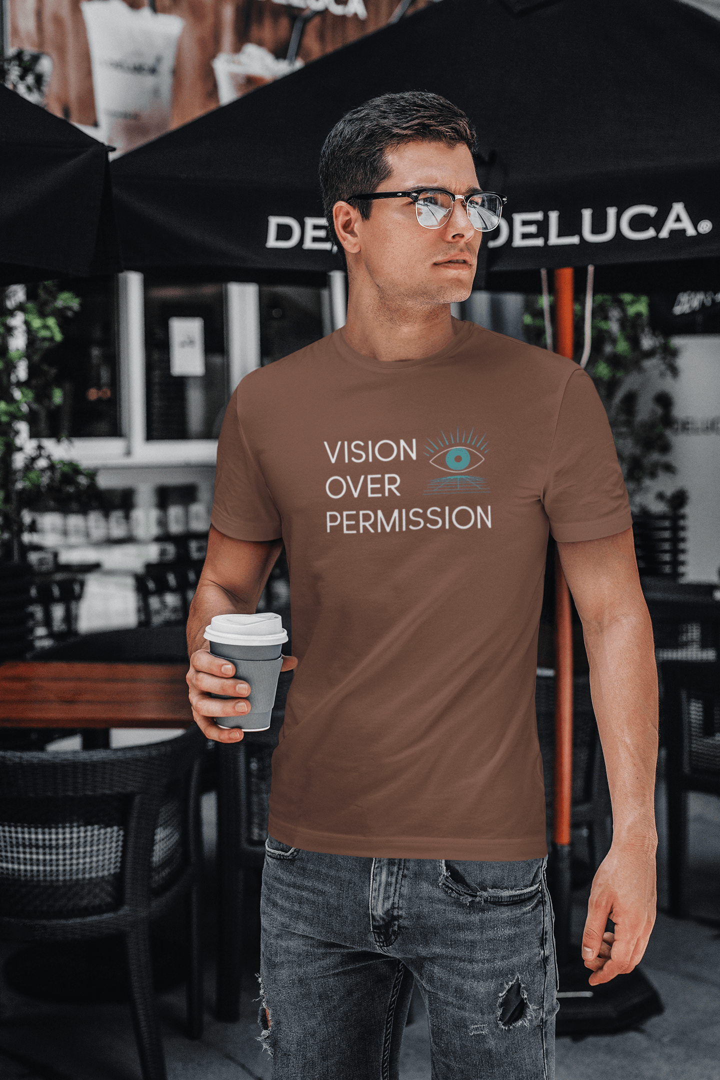 Vision Over Permission - Premium Unisex Tshirt