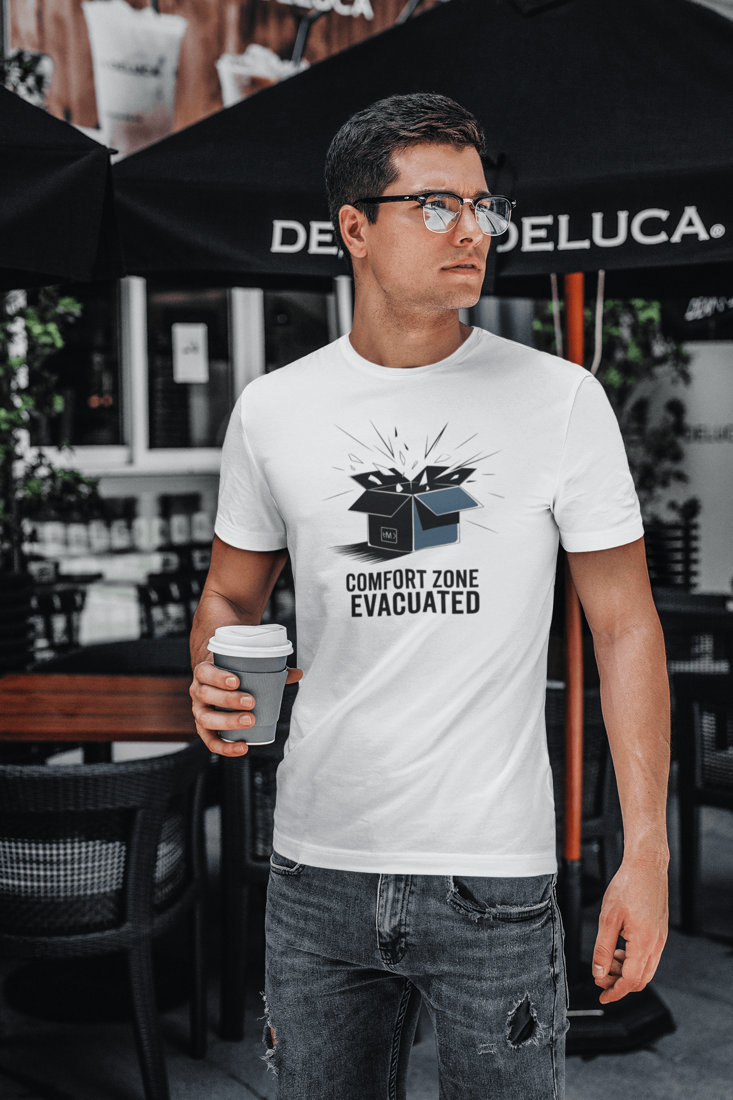 Comfort Zone Evacuated - Premium Unisex Tshirt