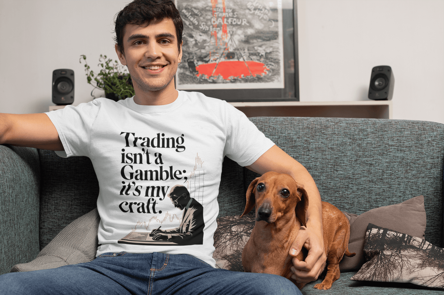 Trading isn't gamble - Premium Unisex Tshirt