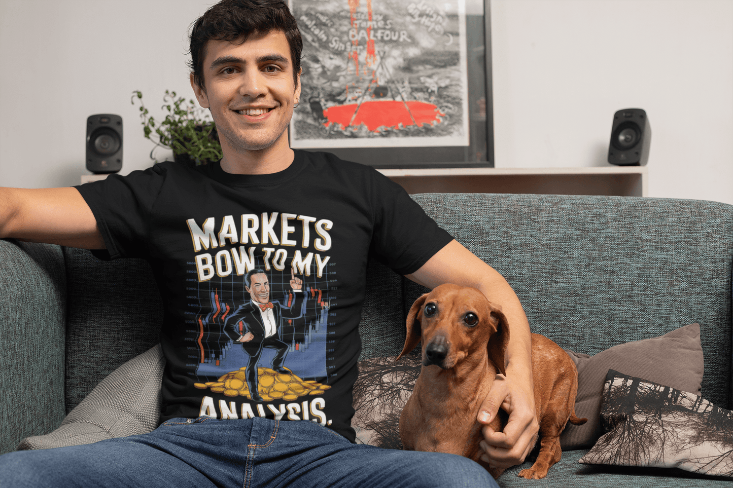 Markets Bow To MY Analysis - Premium Unisex Tshirt