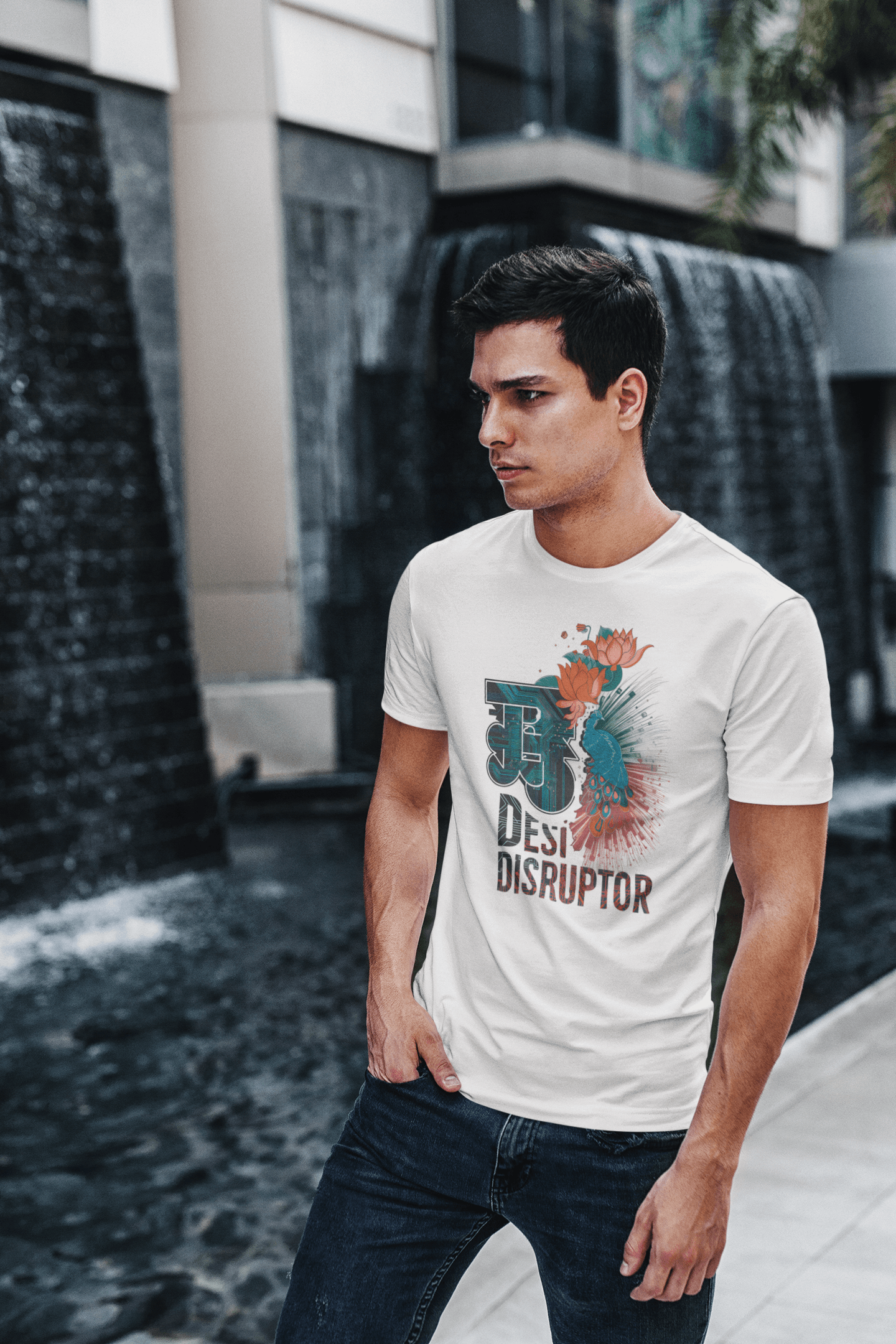 Desi Disruptor - Premium Unisex Tshirt
