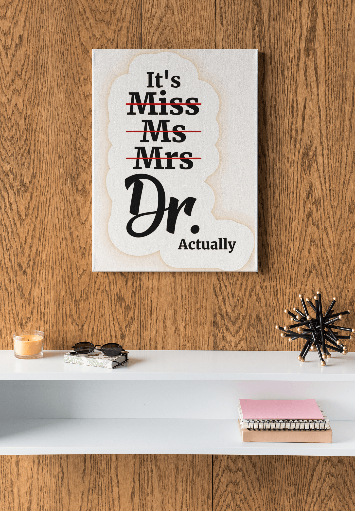 Dr. Actually -  NEET Poster with self adhesive strips
