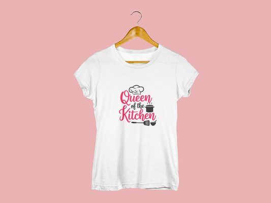 Queen Of The Kitchen - Premium Tshirt For Queens