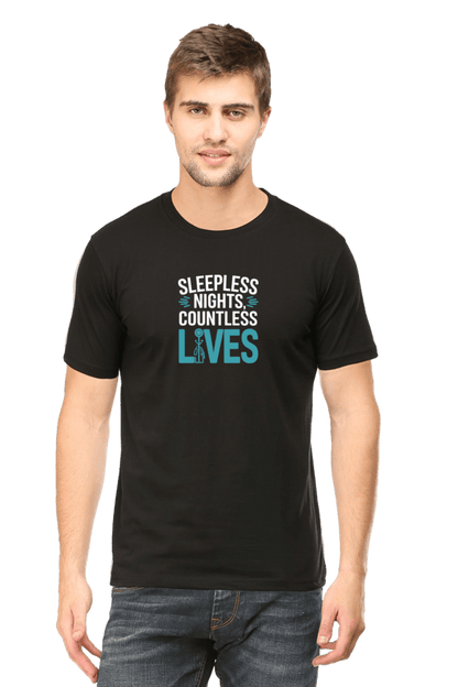 Sleepless nights Countless lives - Unisex Premium Tshirt