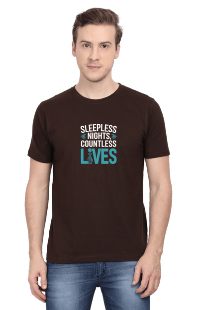 Sleepless nights Countless lives - Unisex Premium Tshirt