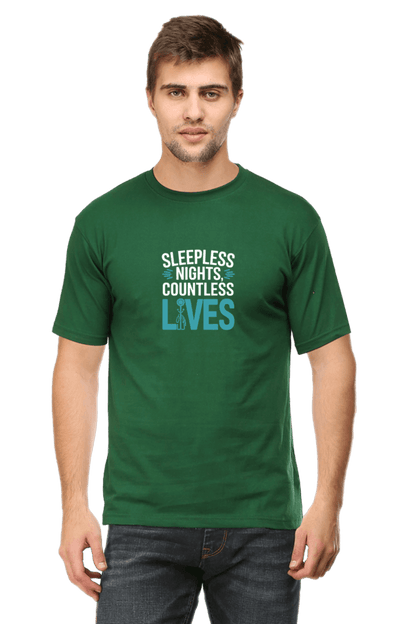 Sleepless nights Countless lives - Unisex Premium Tshirt