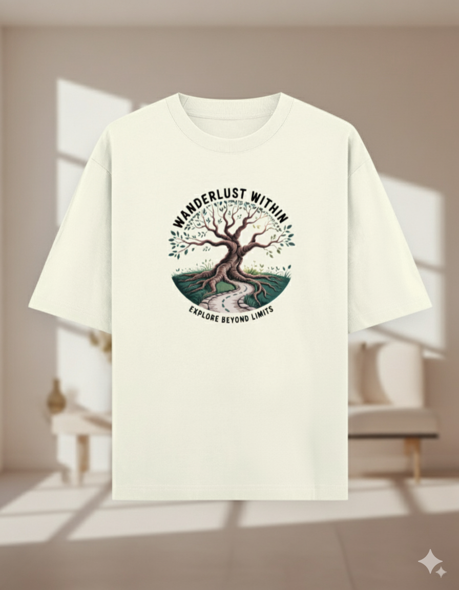 Wanderlust Within - Oversized T-Shirt