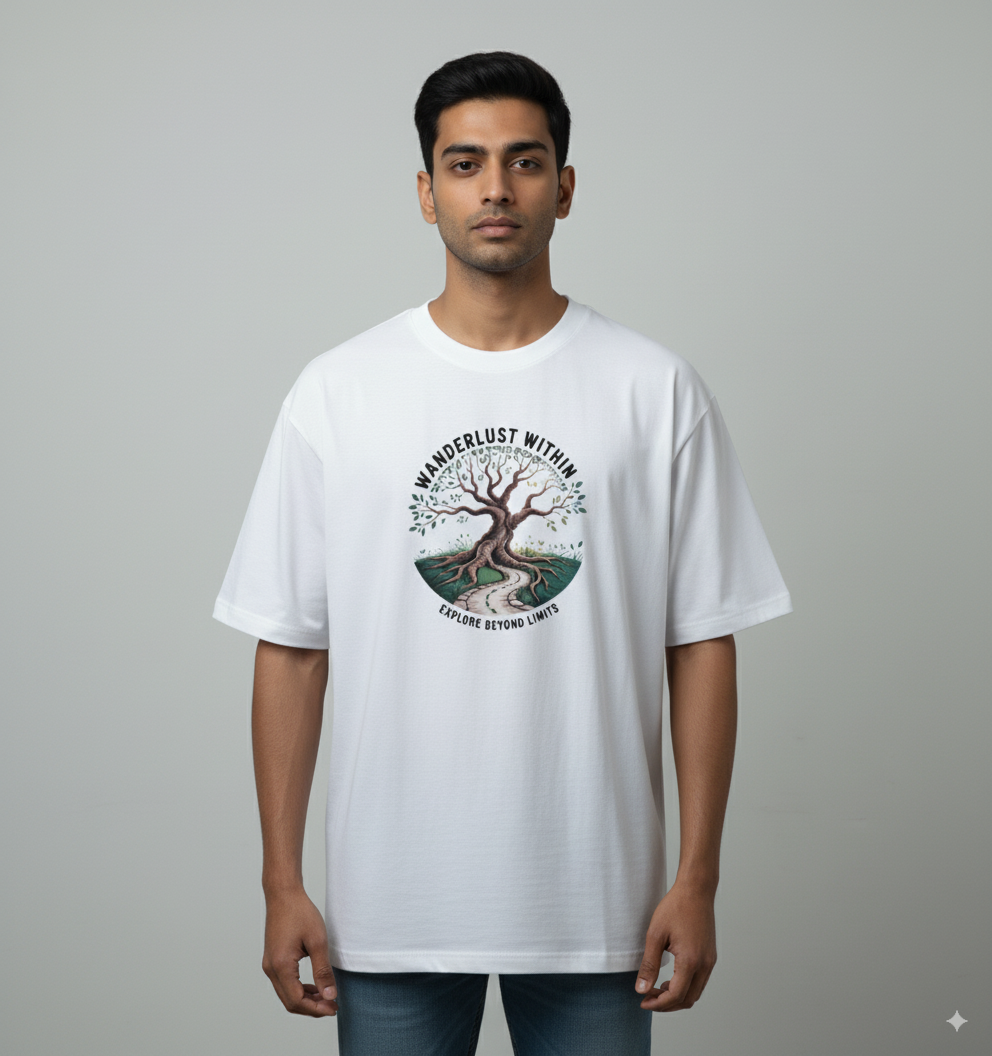 Wanderlust Within - Oversized T-Shirt