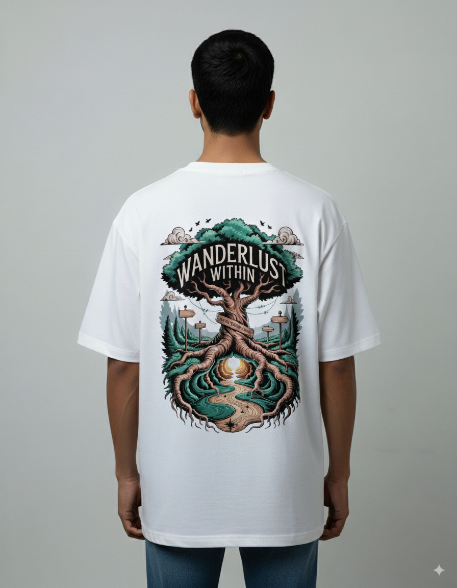 Wanderlust Within - Oversized T-Shirt