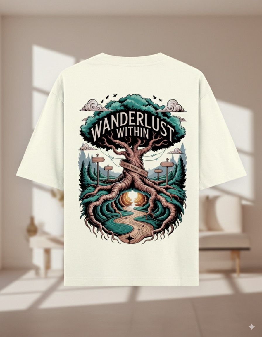 Wanderlust Within - Oversized T-Shirt