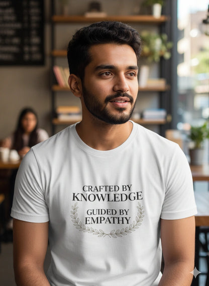Crafted by knowledge Tshirt