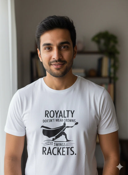 Royalty doesn't wear crowns - Unisex Tshirt