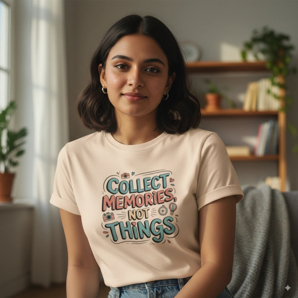 Collect memories not things T-Shirt