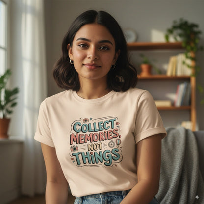 Collect memories not things T-Shirt