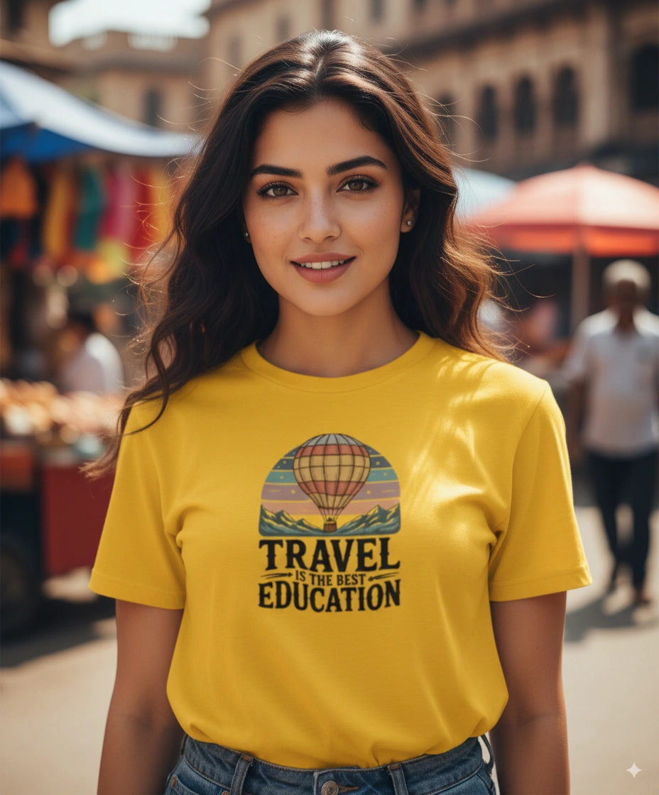 Travel is the best education T-Shirt