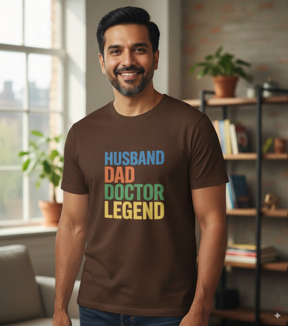 Husband Dad Doctor Legend Tshirt
