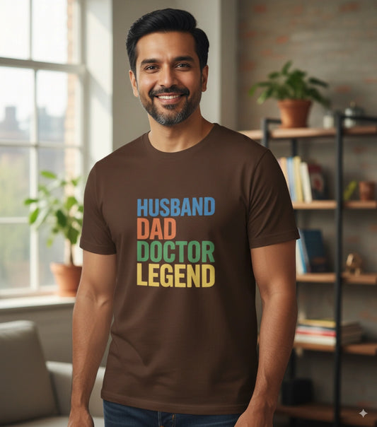 Husband Dad Doctor Legend Tshirt