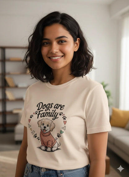 Dogs Are Family Unisex T-Shirt
