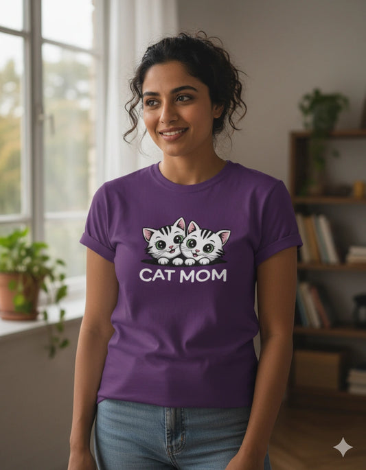 Cat mom T-Shirt