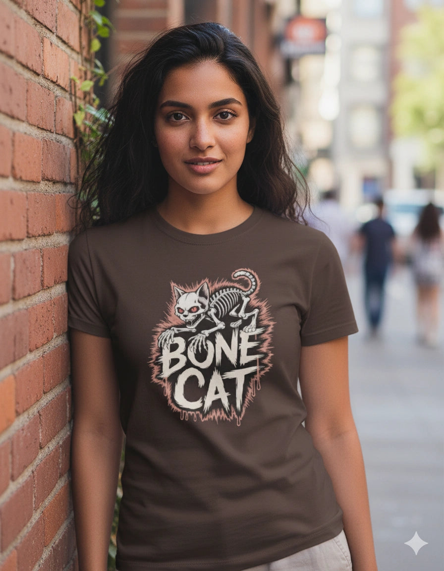 Bone cat T-Shirt