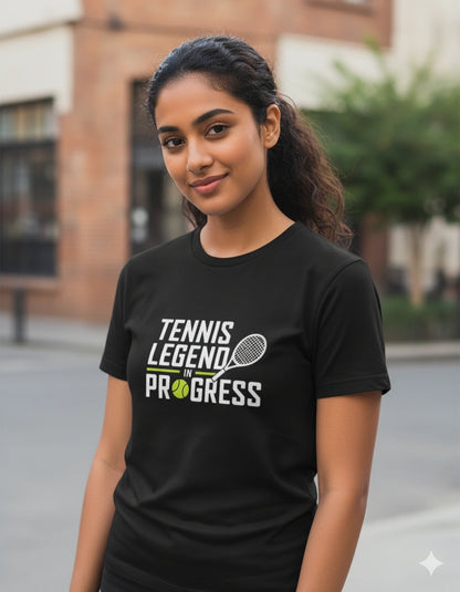 Tennis legend in progress - Unisex tshirt