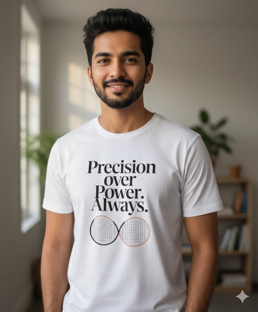 Precision over power - Unisex Tshirt