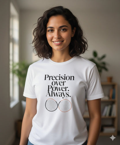 Precision over power - Unisex Tshirt