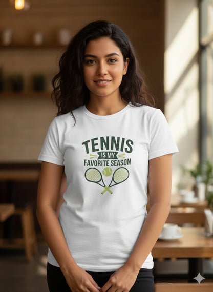 Tennis is My Favourite Season - Unisex Tshirt