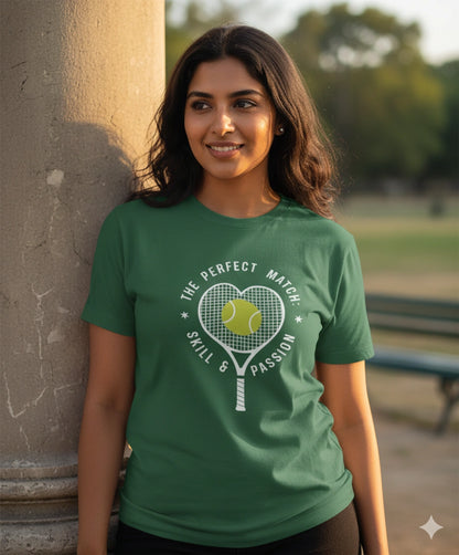 Tennis is skill and Passion - Unisex Tshirt