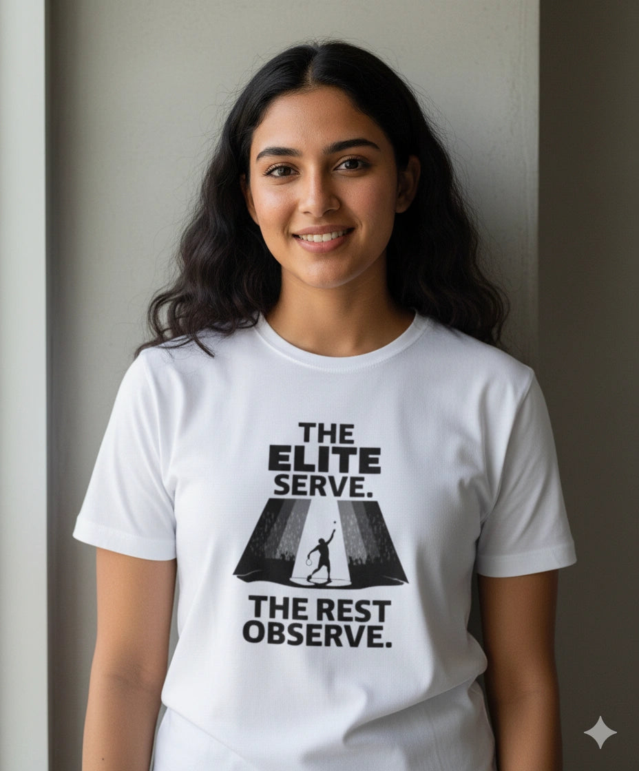 The elite serve - Unisex Tshirt