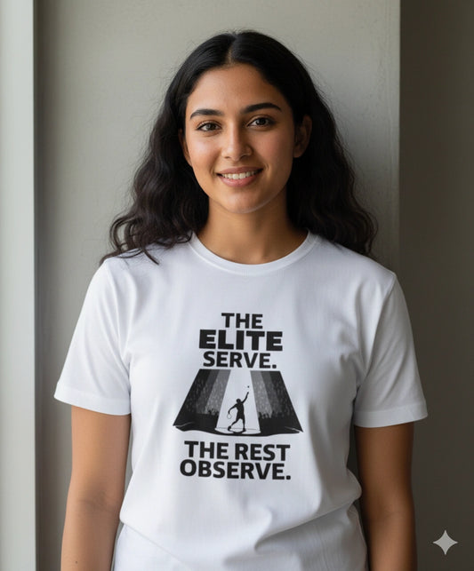The elite serve - Unisex Tshirt