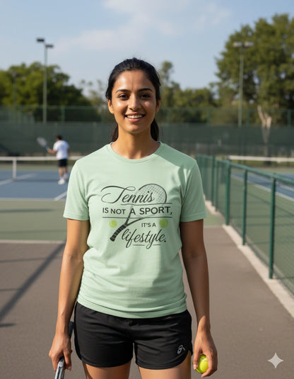 Tennis is not a sport, Its a lifestyle - Unisex Tshirt
