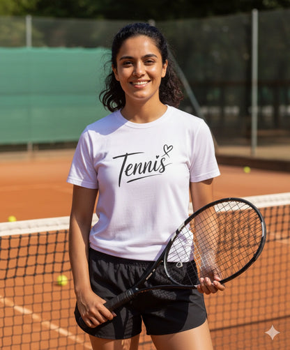 Tennis Heart - Tshirt