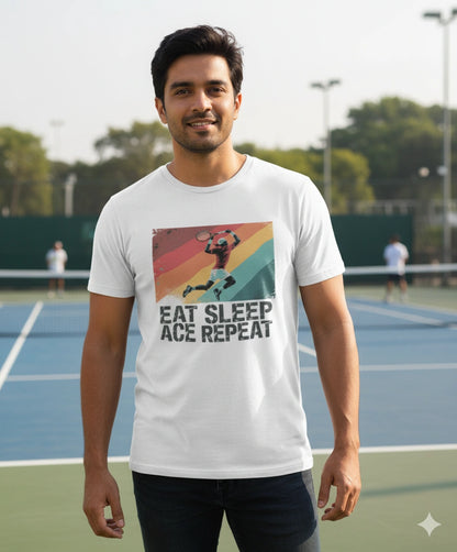 Eat sleep ace repeat - Tshirt