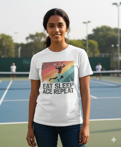 Eat sleep ace repeat - Tshirt