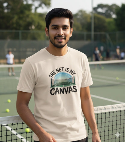 The net is my canvas - Tshirt