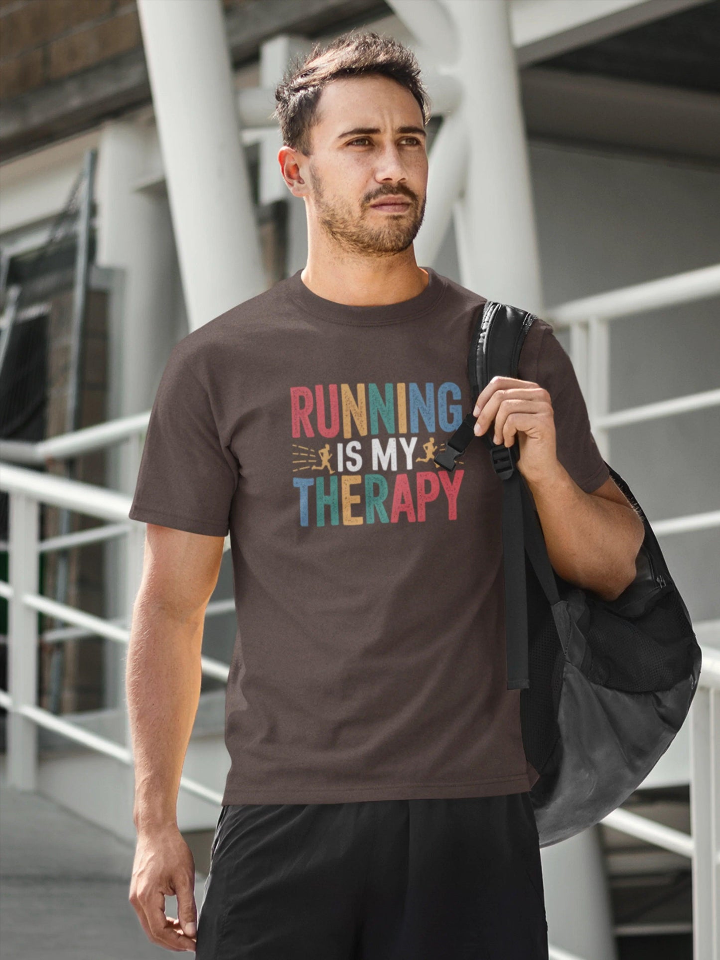 Running is my Therapy - Unisex Tshirt