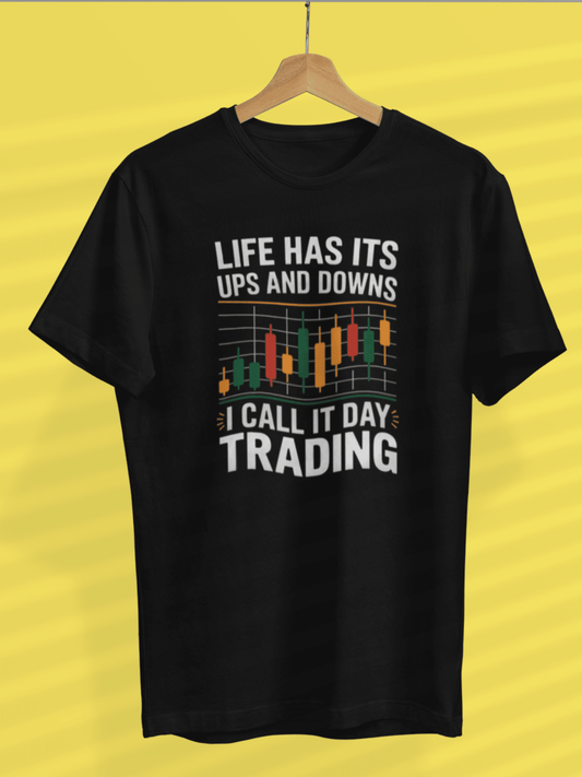 Life Has Its Ups and Downs - Premium Unisex Tshirt