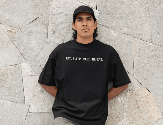 Eat Sleep NEET Repeat - Premium Oversized Unisex Tshirt