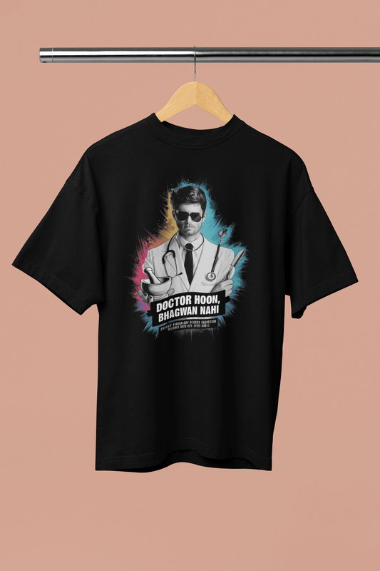 Doctor Hoon Bhagwan Nahi - Unisex Premium Tshirt