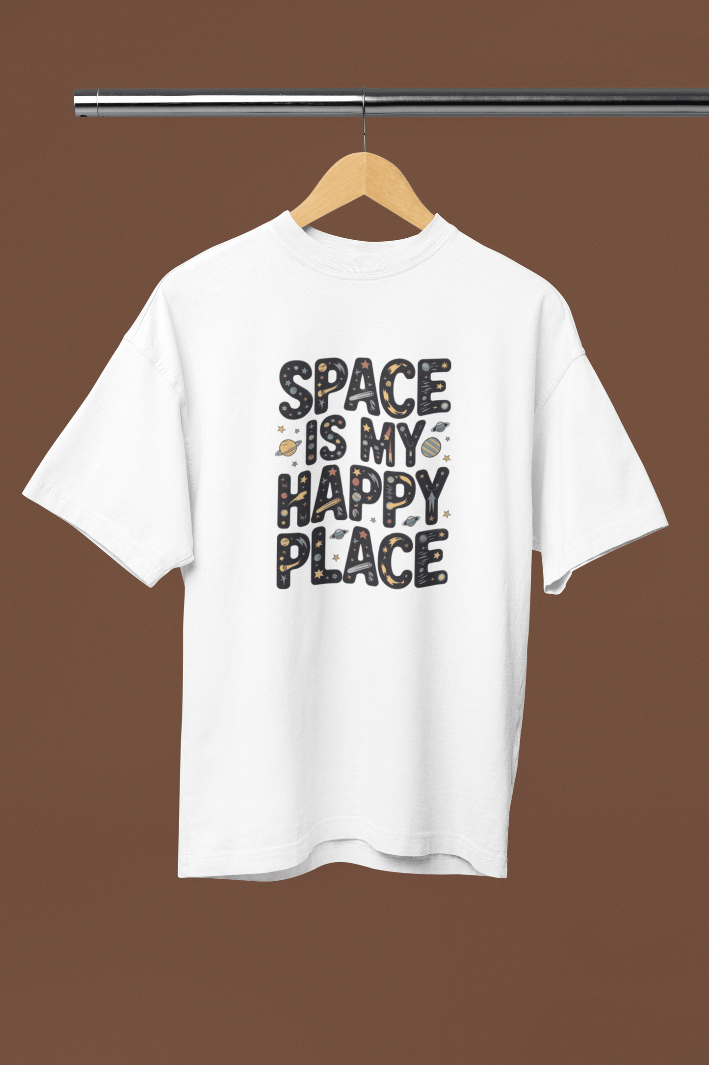Space Is My Happy Place - Premium Unisex Tshirt